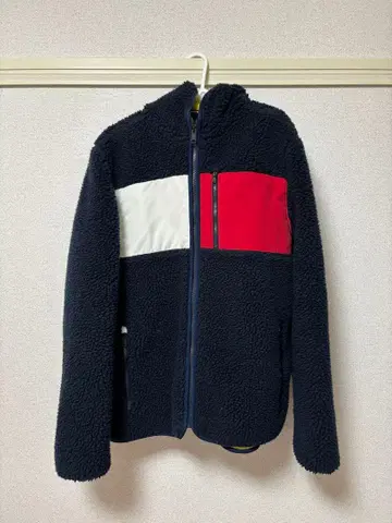 TOMMY HILFIGER 플리스 보아 자켓