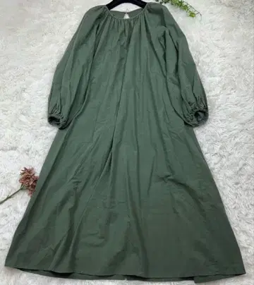 알쥬빌리 롱 원피스 카키