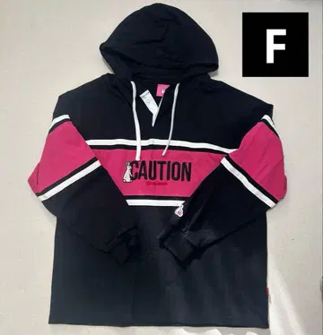 새상품급 FR2 후드 부착 후드티 블랙 핑크