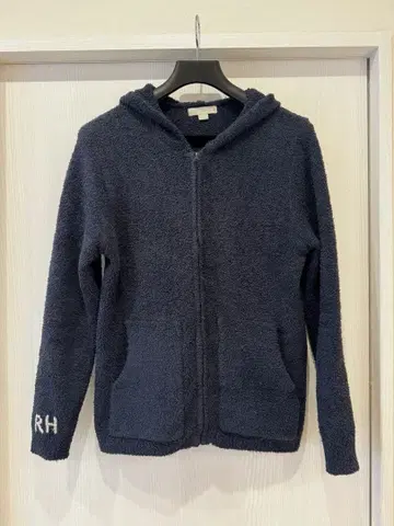 RH 자수 플리스 자켓 론 헤르만 베어풋 네이비 블루