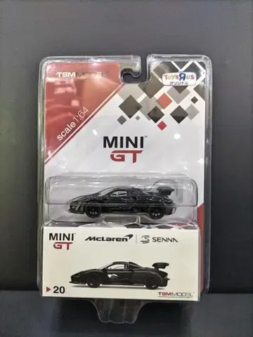 MINI GT 맥라렌 세나 1/64 블랙