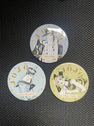 죠죠 홀로그램 캔뱃지