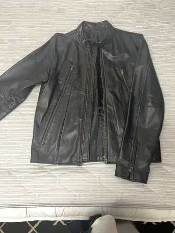 라이더 자켓 싱글 천연 가죽