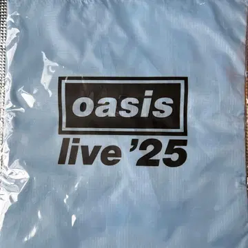 oasis live '25 토트 에코백 오아시스 라이브 투어 공식