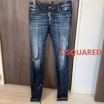 SQUARED BROTHERS 다크 블루 데님 36 사이즈