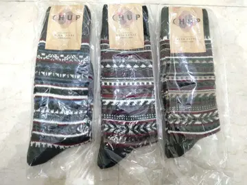 CHUP SONORA EARTH 여성용 울 삭스 3족 세트