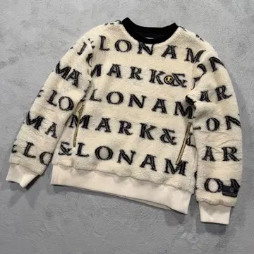 마크앤로나 보아 블루종 골프웨어 올 패턴 화이트 50