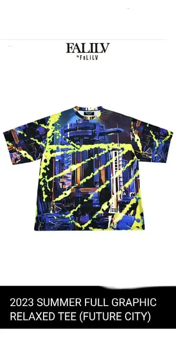 Falilv FULL GRAPHIC 셔츠