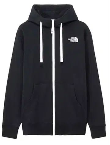 THE NORTH FACE 블랙 집업 후드티