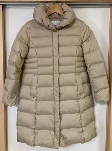 NATURAL BEAUTY BASIC 롱 다운 코트