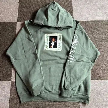 after base 후드티 후디 연한 녹색 L 사이즈