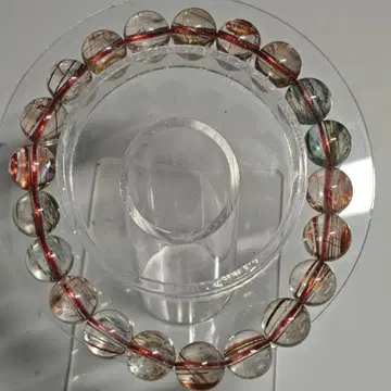 [ 고투명도 ] 레드 루틸 투명도 높음 약간 믹스 경향