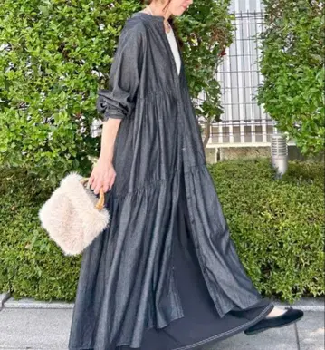 니코앤드 어른스러운 데님 원피스 erinko 프로듀스 메이크 스태프