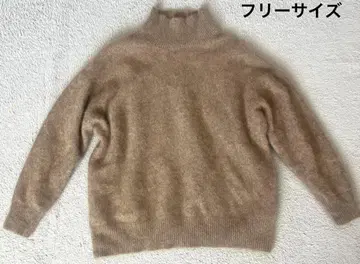 유나이티드 애로우즈 뷰티 앤 유스 베이지 스웨터