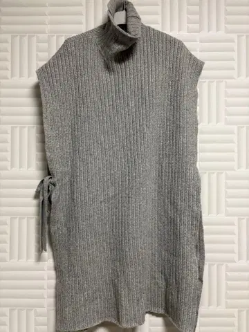 새상품급(RosettaGetty) 그레이 터틀넥 니트 튜닉