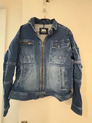 도라이치 상하의 세트 데님 남성용 작업복 현장복 4 L