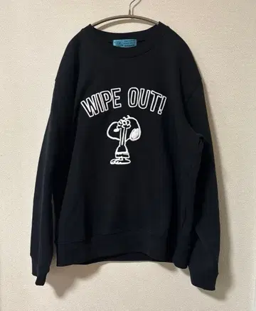 SNOOPY'S SURF SHOP 스누피 트레이닝복 블랙 M