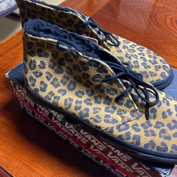 VANS 슬림 클래식 레오파드 무늬