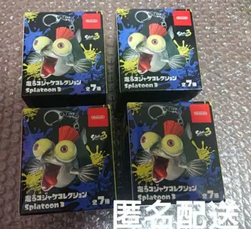 미개봉 새상품 달리는 코쟈케 컬렉션 Splatoon 3 4상자 세트