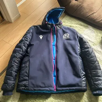 SCOTLAND 네이비 퀼팅 자켓