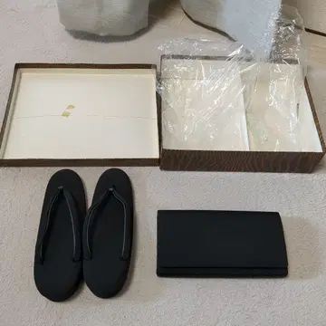 새상품급 블랙 일본 의류용 백과 조리 세트