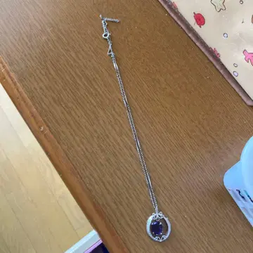 실버 자수정 펜던트 목걸이