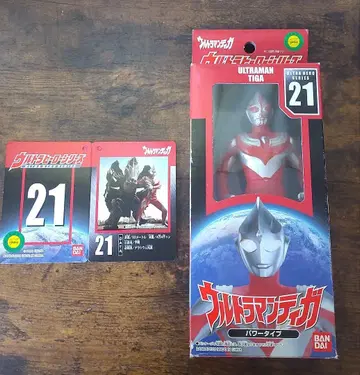 울트라맨 티가 소프트 비닐 상자 포함