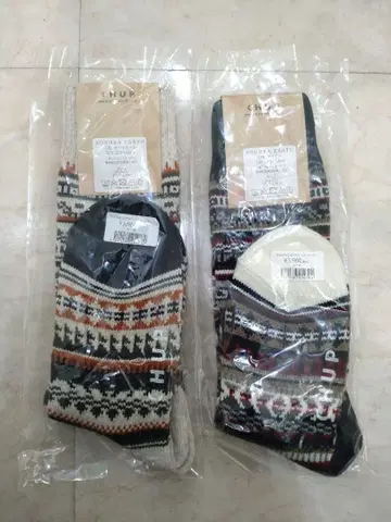 CHUP (츄프) SONORA EARTH 여성용 울 삭스 2족 세트