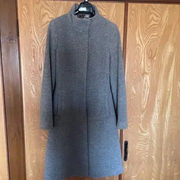 LAURA ASHLEY 그레이 롱 코트