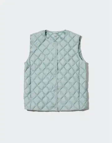 [새상품급] 퍼프 테크 퀼팅 베스트/웜 패디드 그린 L 사이즈