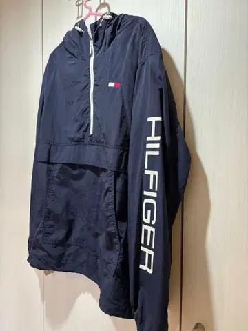 Tommy Hilfiger 윈드브레이커 네이비 사이즈 XL