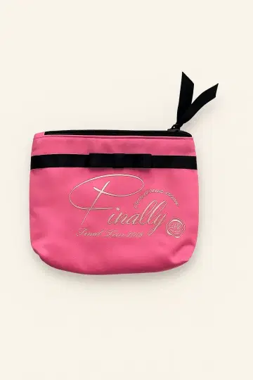 [ 아무로 나미에 ] Finally 파우치 핑크 미사용 새상품급