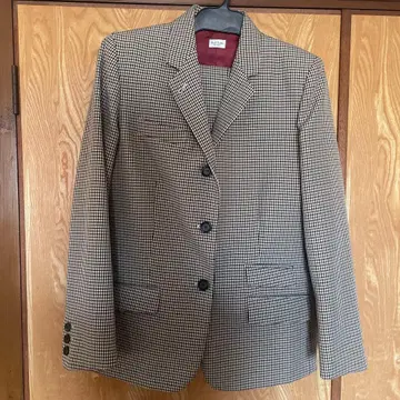 폴 스미스 체크 무늬 수트