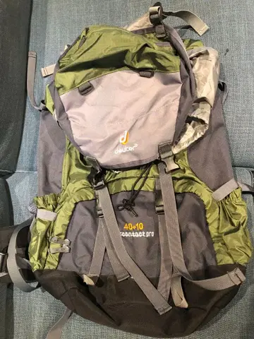deuter contact pro 40+10L 백팩