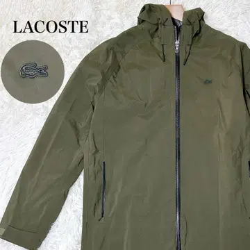 정가 34000엔 LACOSTE 라코스테 마운틴 파카 카키 M