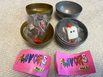 flavors 피규어 컬렉션 가챠 숏 케이크 2종