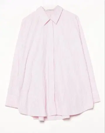 etre tokyo 사이드 슬릿 스트라이프 셔츠