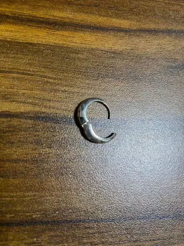 실버925 후프 귀걸이 편측용 심플