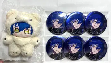 앙스타 언제나의 봉제인형 사자나미 쥰 봉제인형 준 프로세카 캔뱃지