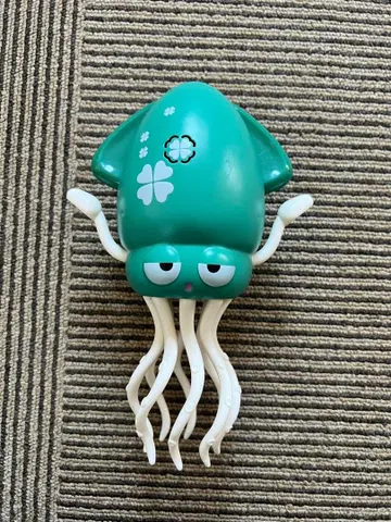 꿈틀꿈틀 오징어 댄스 그린 완구