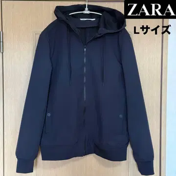 ZARA 지퍼 후디 네이비 L 사이즈 후드티