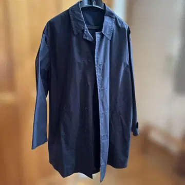 dunhill 네이비 트렌치코트 48