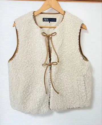 ZARA 더블 리본 보아 베스트