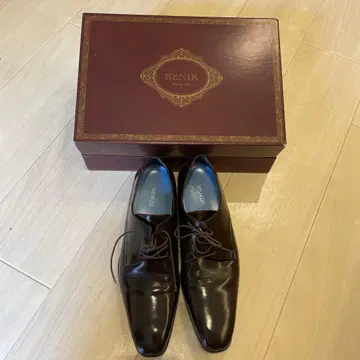 [ 25.5cm ] BENIR 베니르 브라운 웨딩 신발 박스 포함