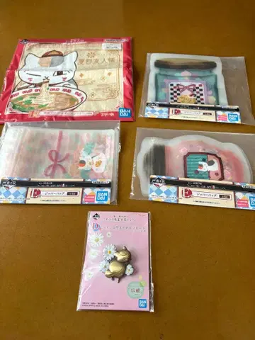 나츠메 우인장 제일복권 5세트 익명 배송