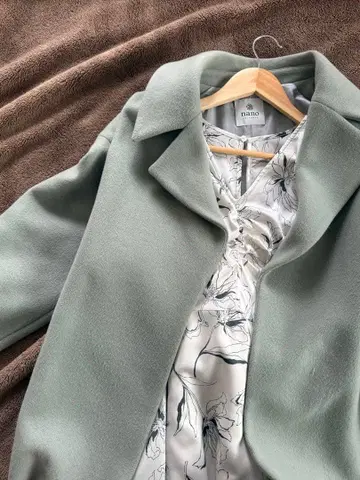 나노 유니버스 롱 코트 민트