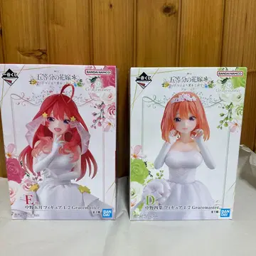 제일복권 5등분의 신부 D상 나카노 요츠바 E상 나카노 이츠키 피규어
