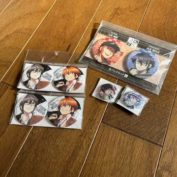 K SEVEN STORIES 후시미 사루히코 야타 미사키 캔뱃지 세트