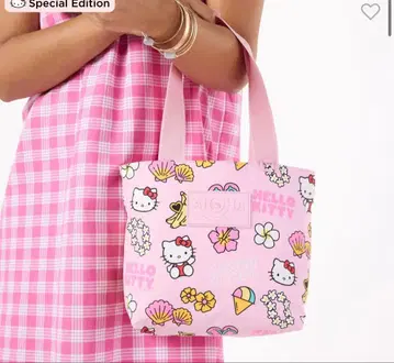 알로하 컬렉션 산리오 헬로키티 미니트리퍼 토트백