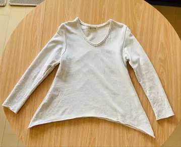 헴프 코튼 V넥 포근한 롱 슬리브 에스닉 동양풍 요가웨어